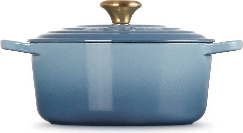 Le Creuset Chambray Signature Cast Iron Round med lock 4.2 L 24 cm