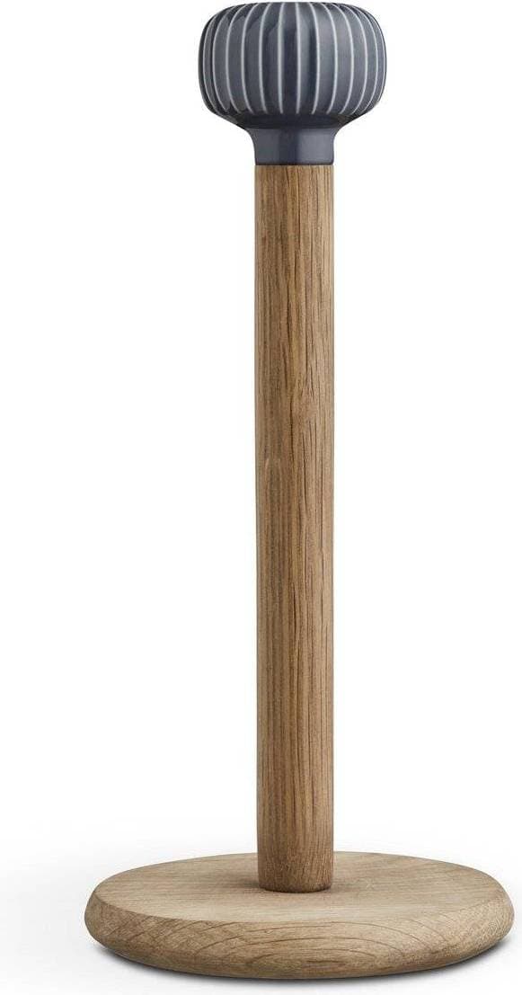 Kähler Hammershøi Anthracite Gray Hushållspappershållare 31.5cm