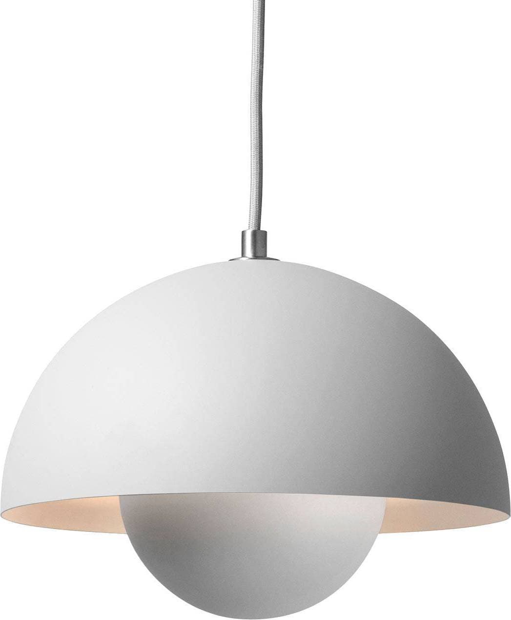 &Tradition Flowerpot VP1 Matt Light Grey Pendellampa ∅ 23cm