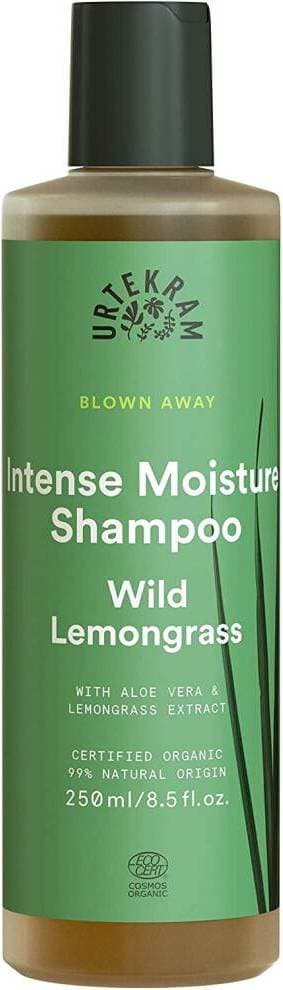 Urtekram Blown Away Wild Lemongrass Intense Moisture Shampoo 250ml
