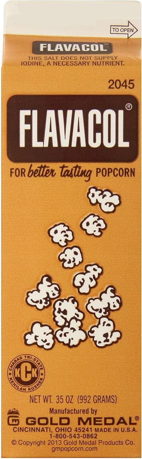 Gold Medal Original Flavacol Popcorn Seasoning Salt 992g