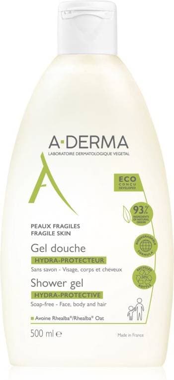A-Derma Hydra-Protective Extra Mjuk Duschgel 500 ml 500ml