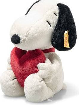 Steiff Gosedjur 30 cm Snoopy Love Vit
