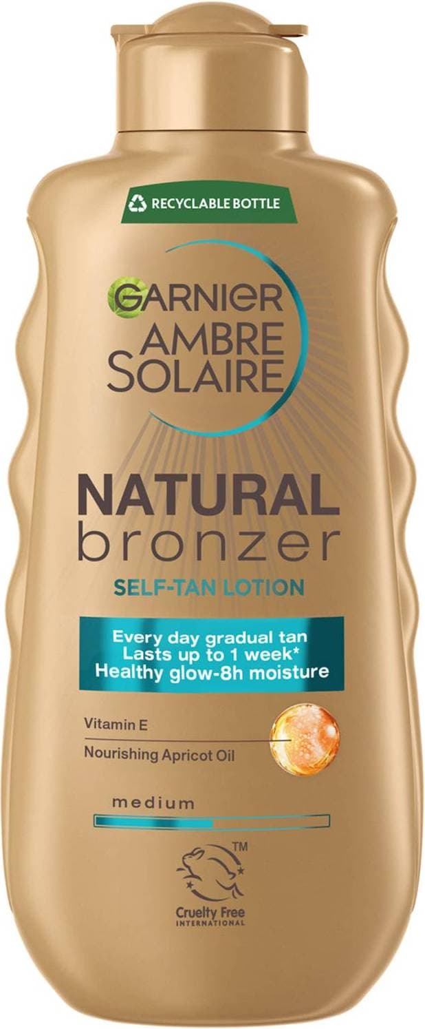 Garnier Ambre Solaire Natural Bronzer Self Tan Lotion 175ml
