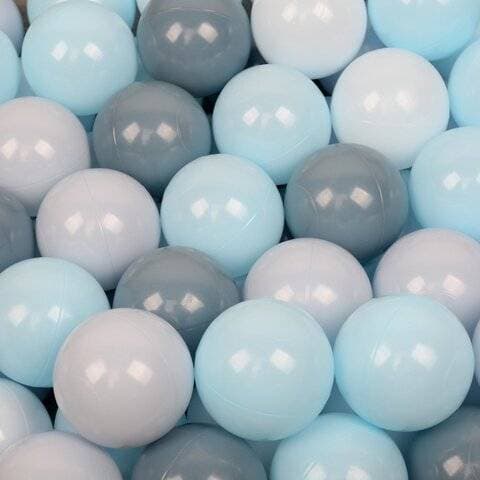 Kidkii Sky Blue Mix 7cm Ball Set - 100 bollar