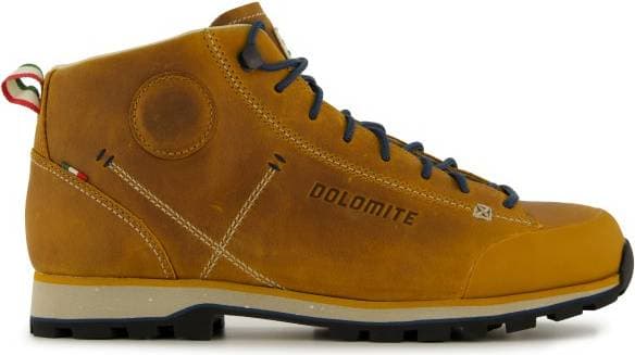 Dolomite Cinquantaquattro Mid Full Grain Leather Evo - Golden Yellow