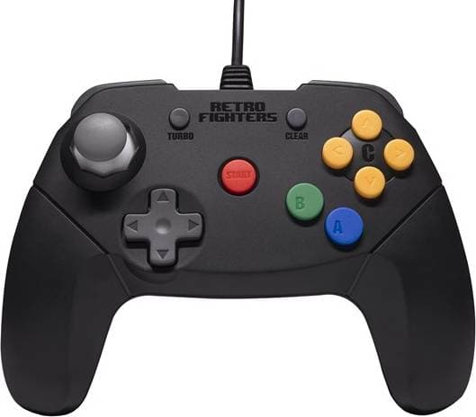 Retro Fighters Brawler64 Color Edition v2 Wired Controller