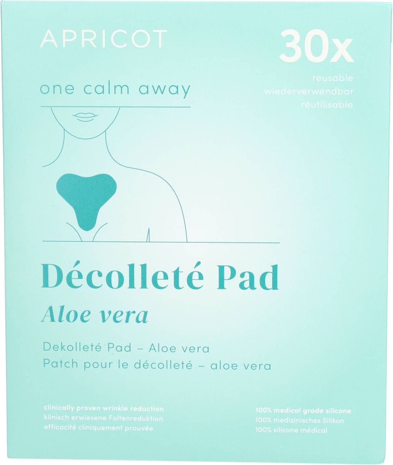 Apricot Beauty Aloe Vera Dekolletage Pad 1 St