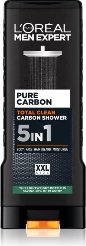 L'Oréal Paris Men Expert Carbon Protect Duschtvål 5-i-1 400 ml 400ml