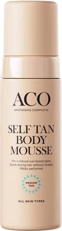 ACO Selftanning Mousse Medium Tan 150ml