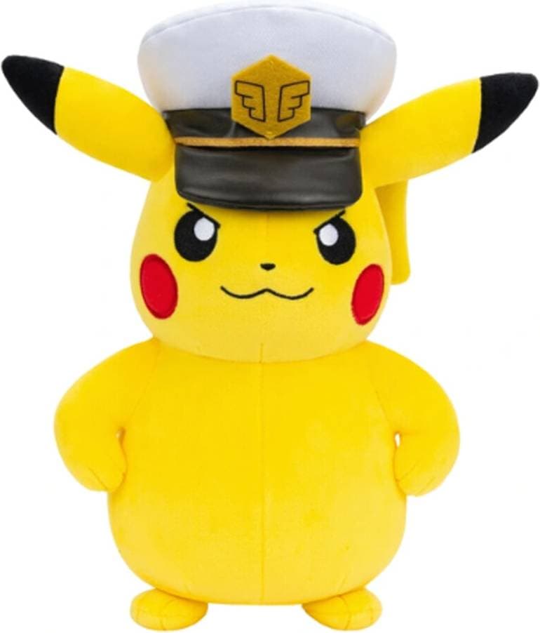 Pokémon Plush 20 cm Captain Pikachu
