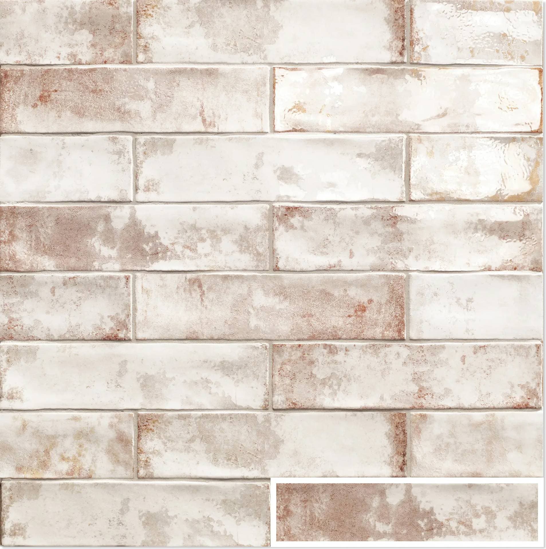 Hill Ceramic Mainzu Kakel Bayonne Matt-Blank Beige Matt 8x30 cm