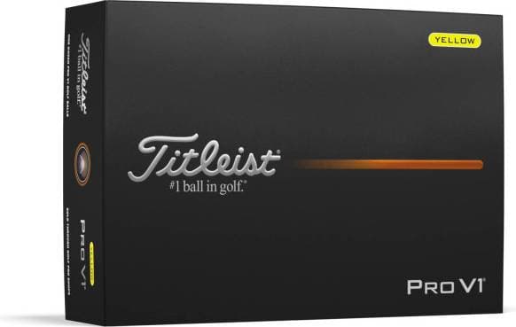 Titleist Pro V1 Yellow Golf Balls