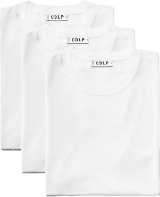CDLP Midweight T-shirt 3-pack - White