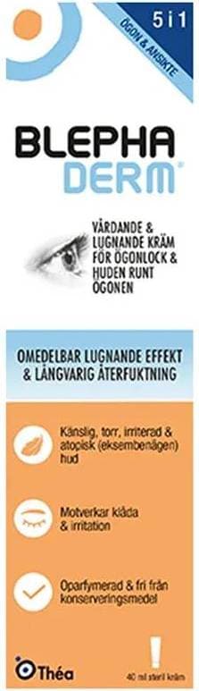 Blepha Blephaderm Vårdande Ögonkräm 40 ml 40ml