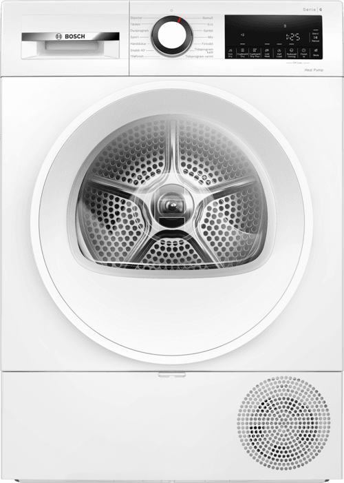 Bosch Wqg2320lsn Serie 6 Kondenstorktumlare Vit