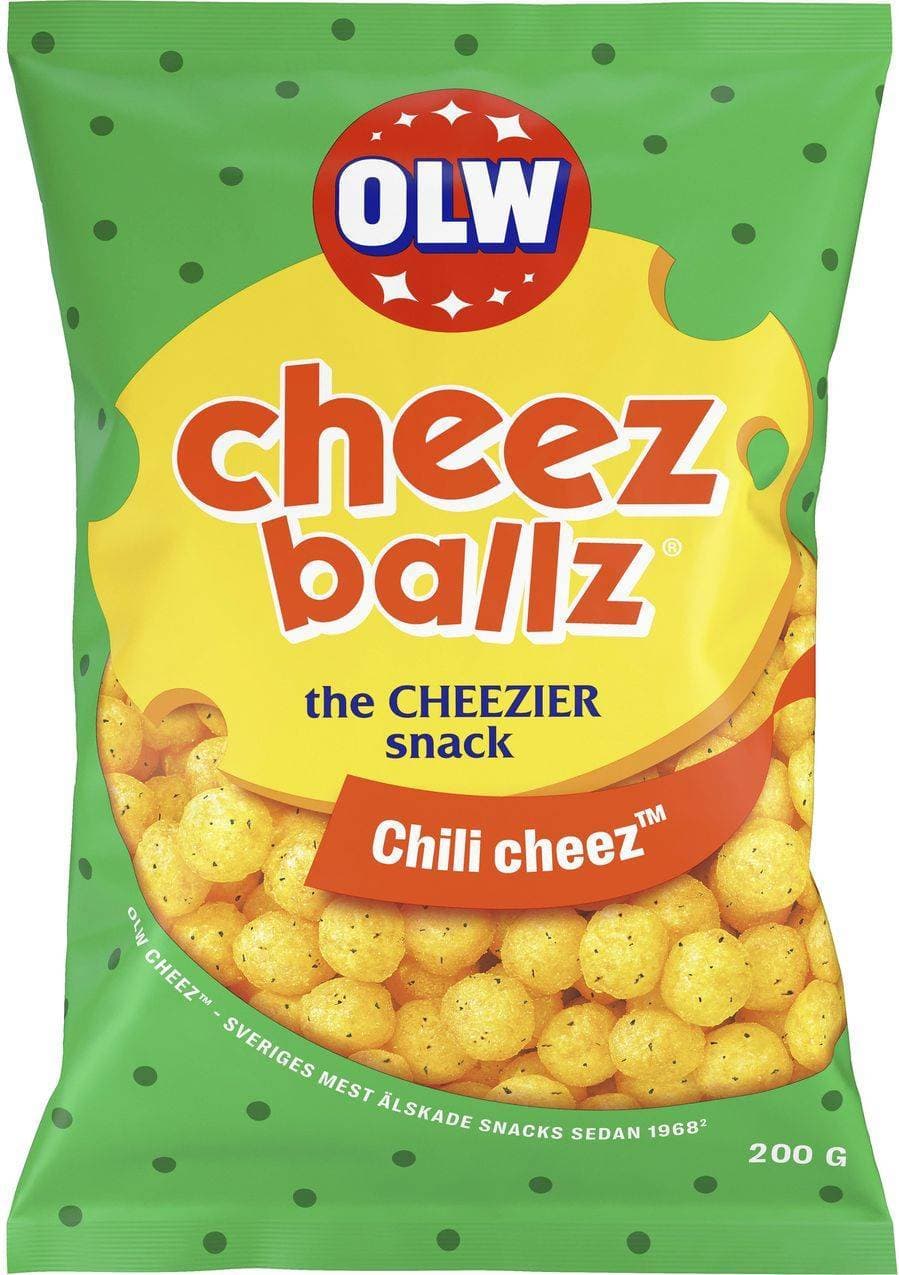 Olw OLW Chili Cheez Ballz 200g 200g 1pack