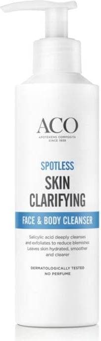 ACO Spotless Skin Clarifying Face Body Cleanser 200 ml 200ml