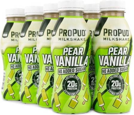 NJIE ProPud Protein Milkshake, Pear Vanilla, 8-pack 8 st