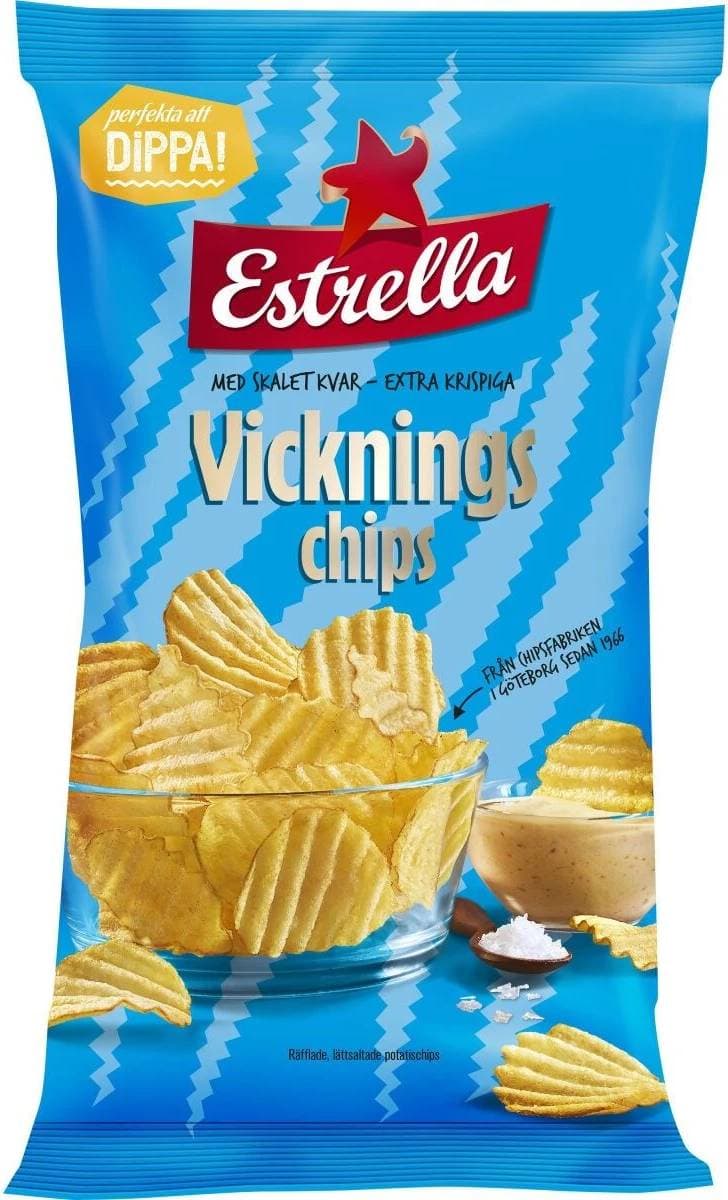 Estrella Vickningschips 275g 275g 1pack