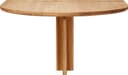 Form & Refine Trefoil Väggmonterat Bord Ek Brun Avlastningsbord