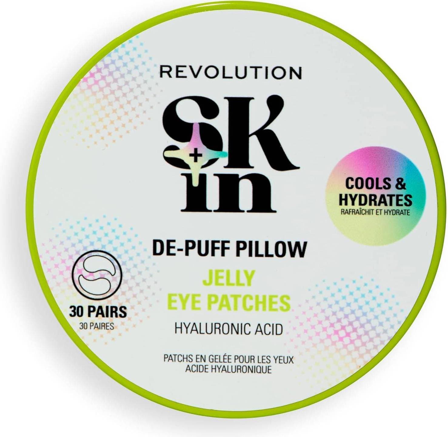 Revolution Skincare Skin De-Puff Pillow Eye Patches 30 St