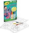 Crayola Lilo&Stitch Pyssel Och Målarbok 32 Målarsidor 7 Tvättbara Mini Tuschpennor 04-0865
