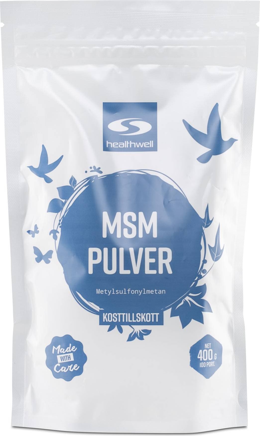 Healthwell MSM Pulver, 400