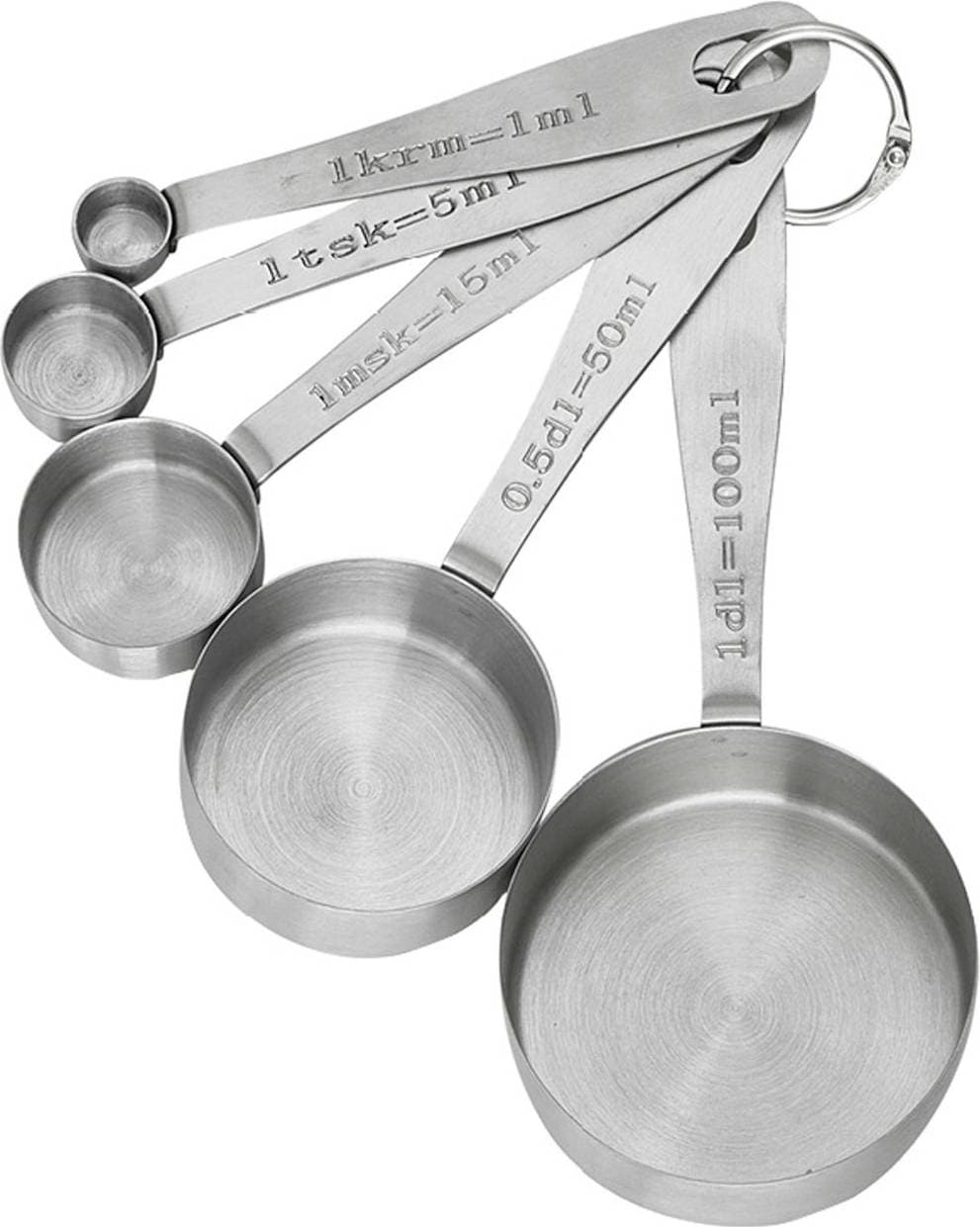 Dorre Myah 5 Delar Rostfritt Stål 5 St Måttsats 5st