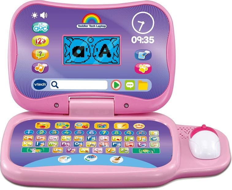 Vtech Teknisk Bärbar Dator Mus För Småbarn 524853 Rosa Medium