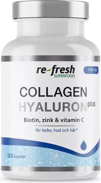 re-fresh Superfood Collagen Hyaluron Plus 120 st