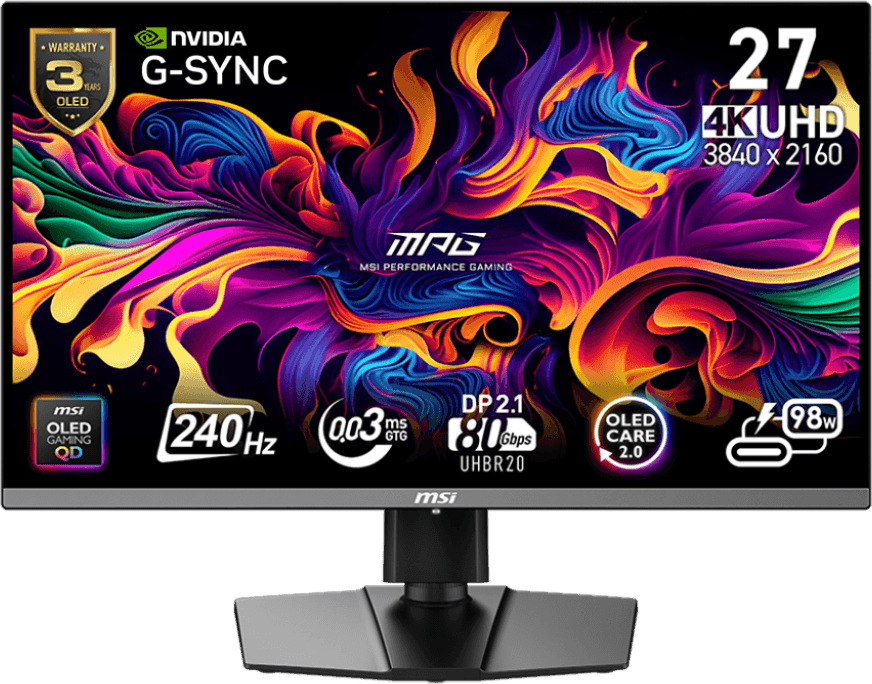 MSI MPG 272URX 27 HDMI DisplayPort