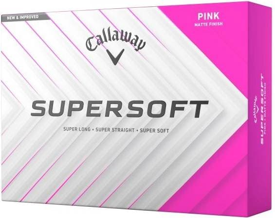 Callaway Supersoft 25 Dz Golfbollar Pink