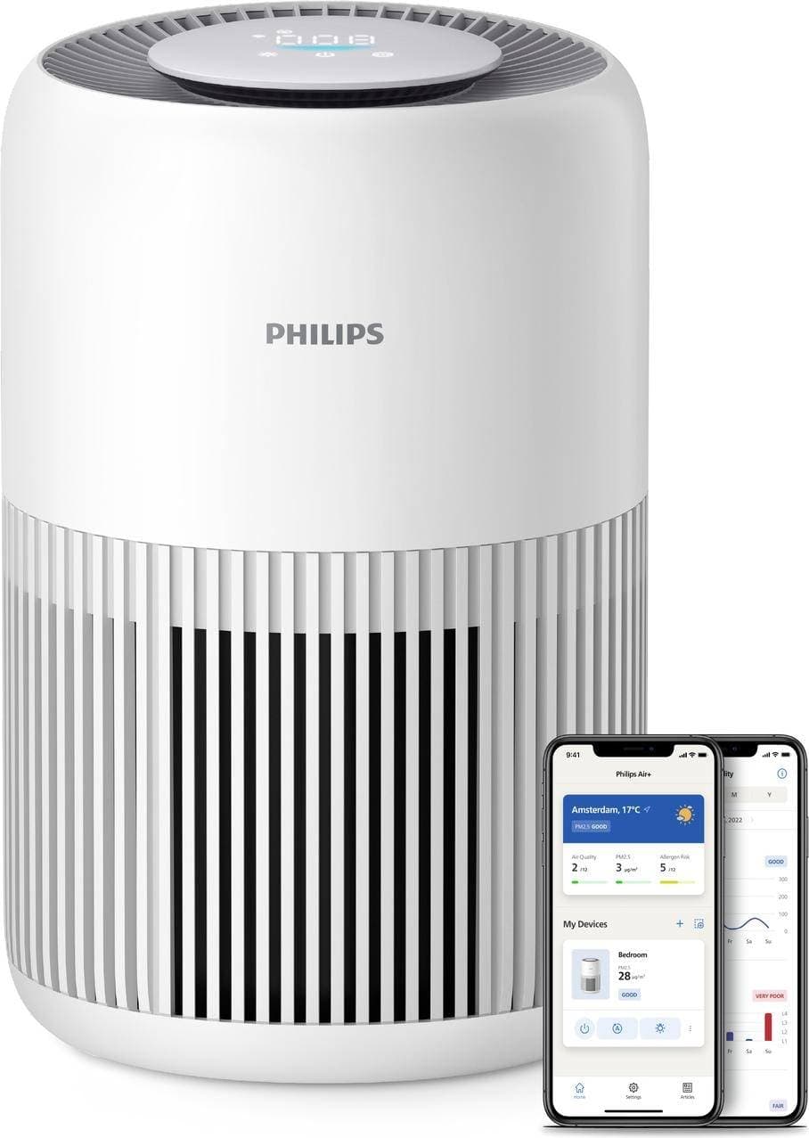 Philips PureProtect Mini 900 Series Smart Air Purifier Arctic White