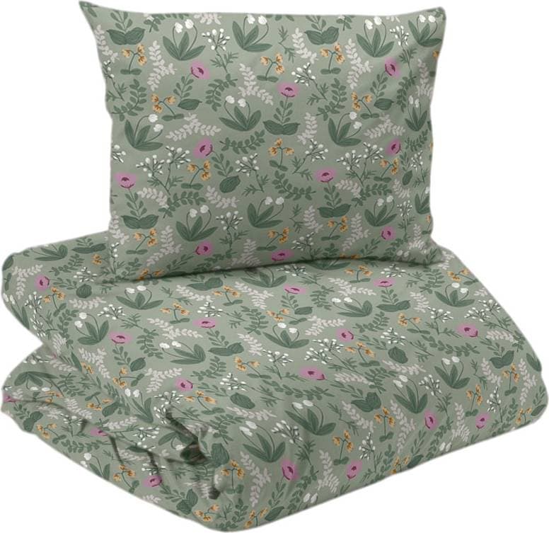 Redlunds Lexie Påslakanset Grön 150x210 Påslakan Grön (210x150cm)