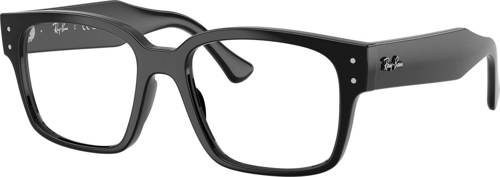 Ray-Ban Bio-Based Svart Montura Rensa Lentes Polariserade 51-18