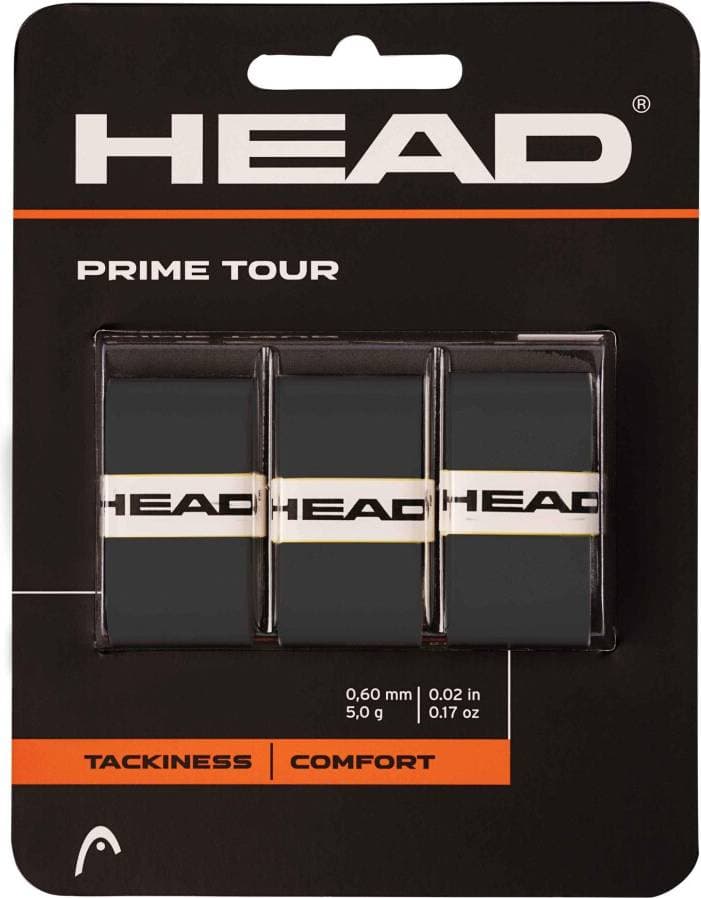 Head Prime Tour 3 Pack Black Racket Paddle
