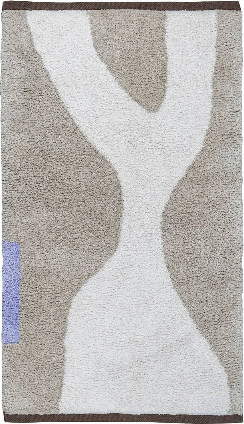 Mette Ditmer Figura Matta 50x80 cm Sand Vit, Beige