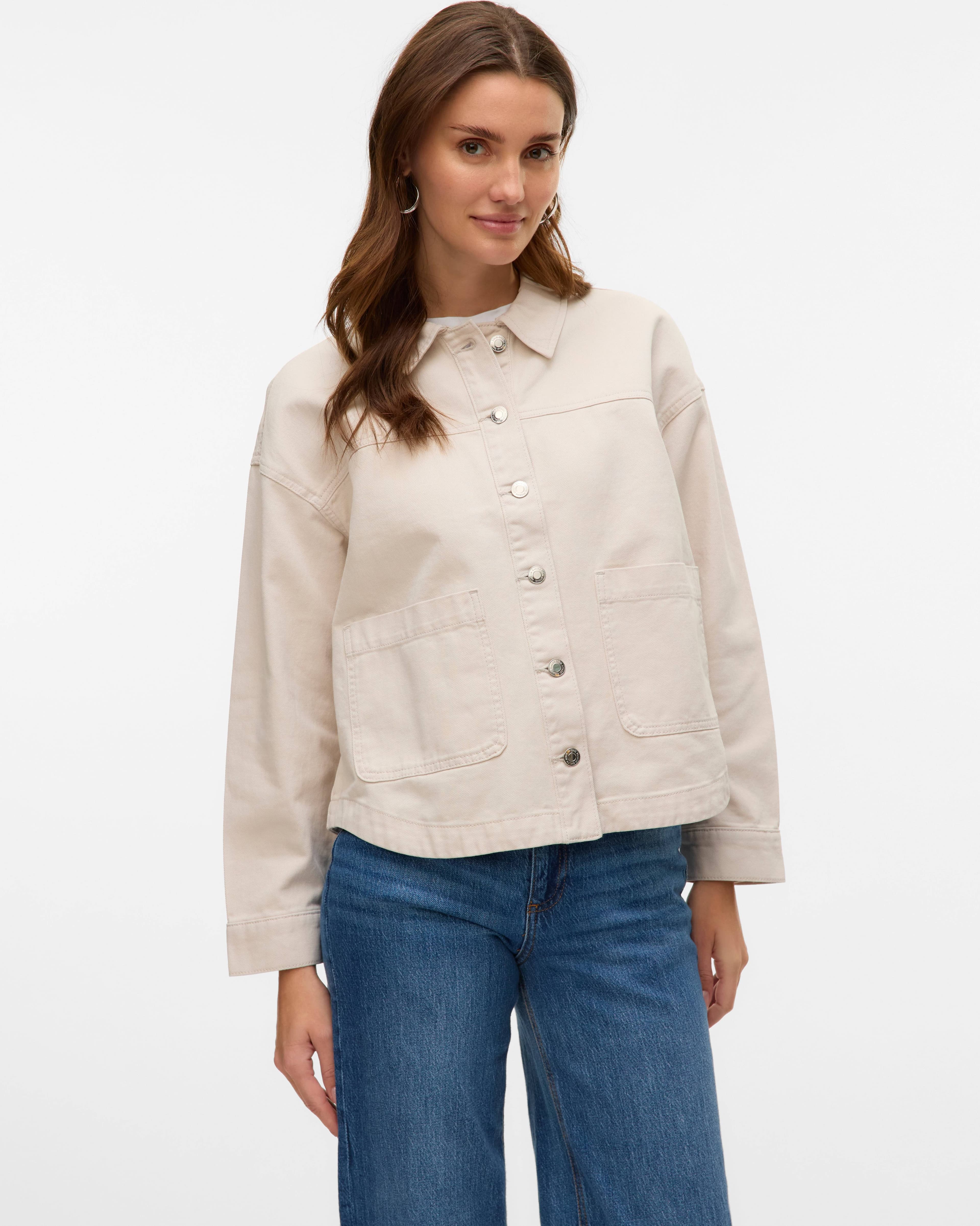 Vero Moda Vmjamie Jeansjacka - Birch