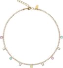 Caroline Svedbom Millie Necklace Soft Pastel Combo - Guld