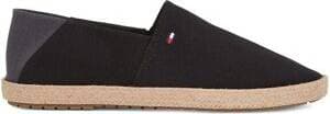 Tommy Hilfiger Profile & Embroidered Flag - Black