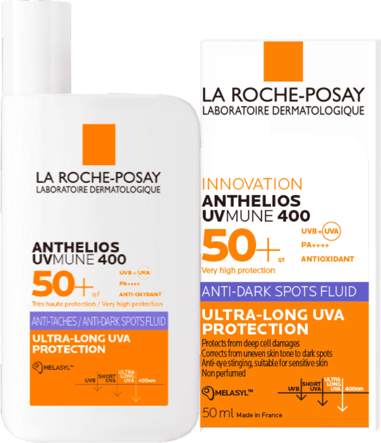 La Roche-Posay Anthelios UVmune 400 Anti-Dark Spots Facial Fluid SPF50+ PA++++ 50ml