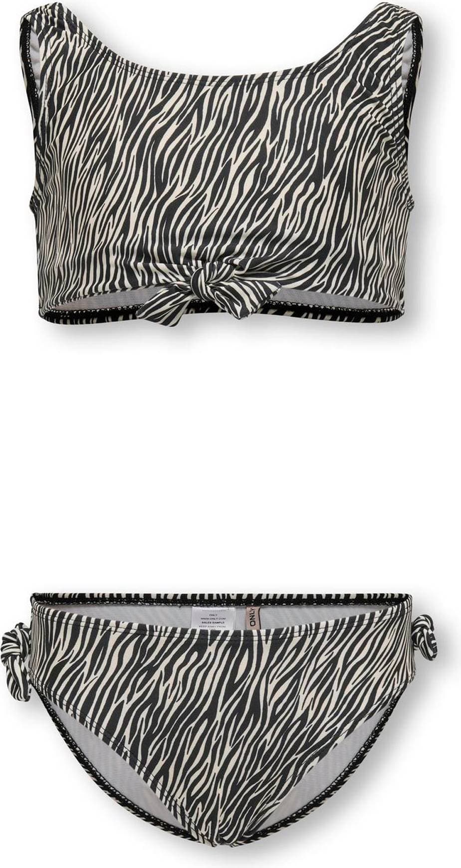 Kids Only Bikini KogBeach - Cloud Dansare/Boho Zebra/Black