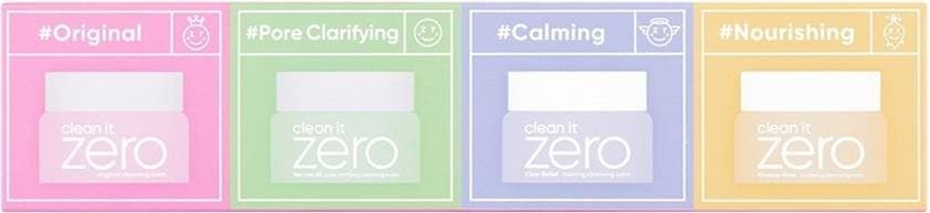 Banila Co Clean it Zero Cleansing Balm Set 4 x 7 ml Nude