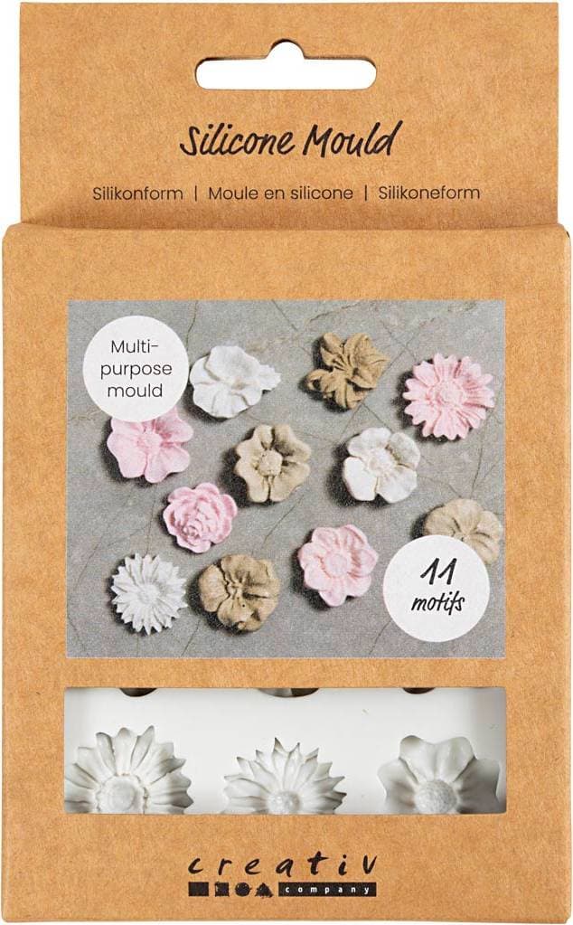 Creativ Company Silikonform Tusenskönor 0,5 x 2-2,5 cm