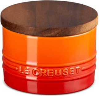 Le Creuset Stoneware Storage Jar 200ml Volcanic Salt Bowl