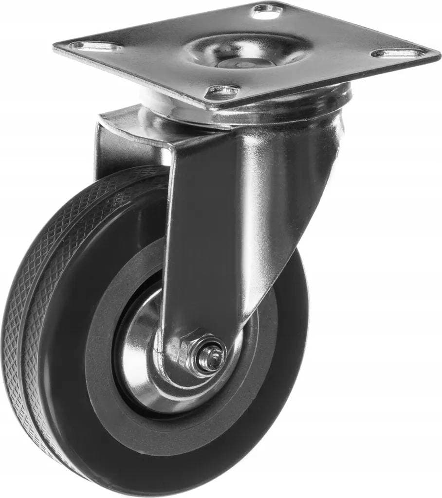 MALATEC Svängbara Länkhjul Med Broms Transporthjul 4 St