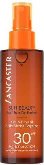 Lancaster Sun Beauty Fast Tan Optimizer Satin Dry Oil SPF30 150ml