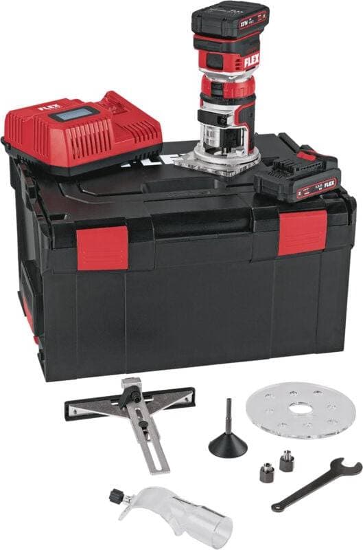 Flex Kantfräs CER18.0-EC 2.5-Set 18V 50mm