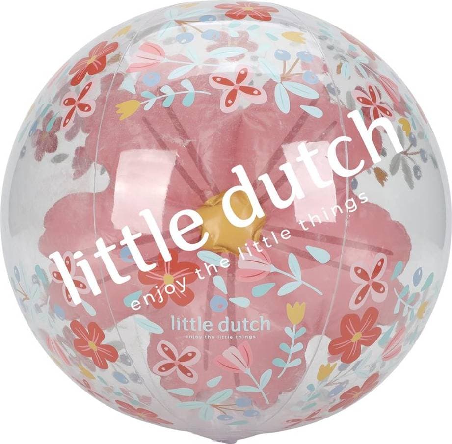 Little Dutch Pink Flowers Beach Ball 35cm